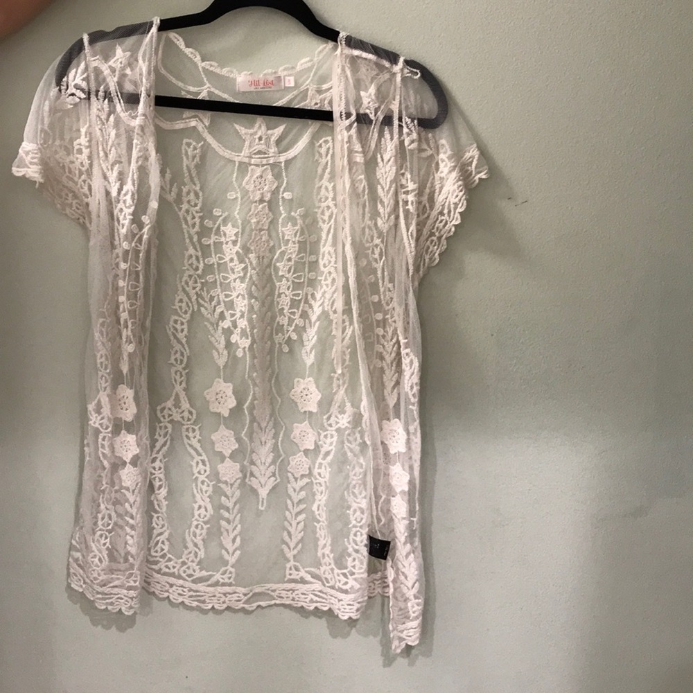 Lace cardigan